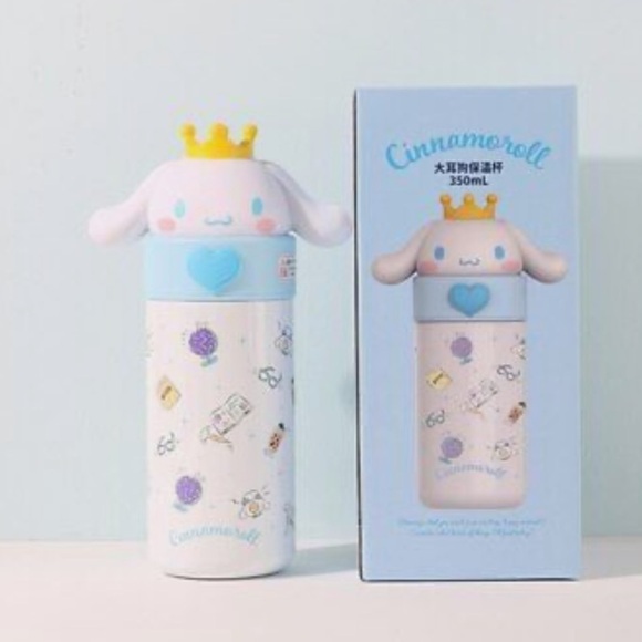 Sanrio Cinnamoroll 316 Stainless Steel Insulated Thermos Cup 350ml - Picture 1 of 5